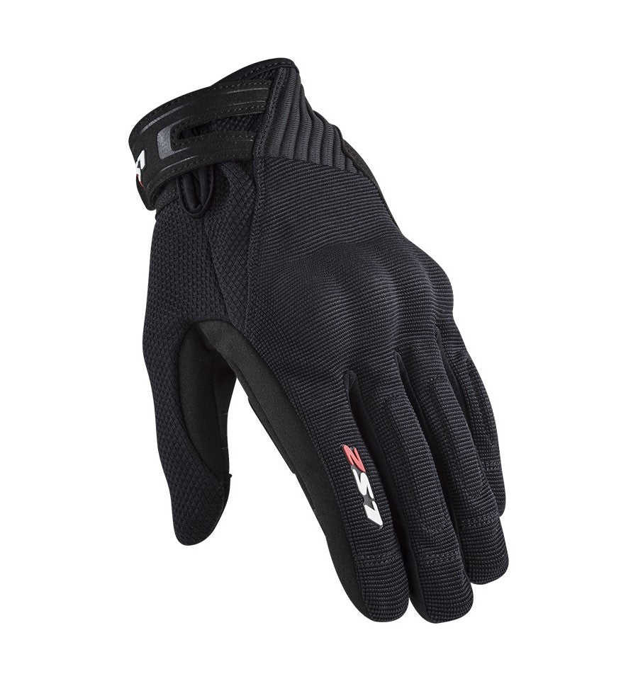 GUANTES LS2 DART 2 PARA DAMA NEGRO