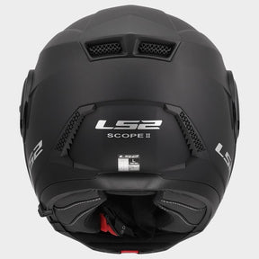 CASCO ABATIBLE LS2 FF902 SCOPE II NEGRO MATE