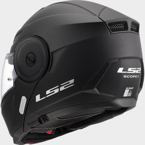 CASCO ABATIBLE LS2 FF902 SCOPE II NEGRO MATE