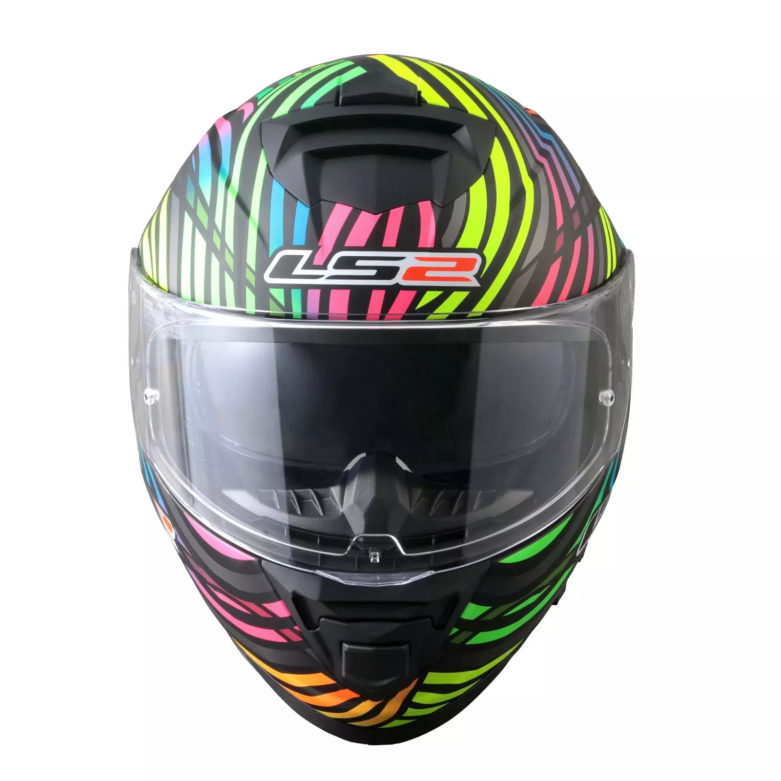 Casco Integral Ls2 Ff800 Storm Ii Power Arcoiris