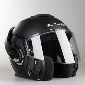 Casco Abatible LS2 Valiant Degrees Solid Negro Mate FF399