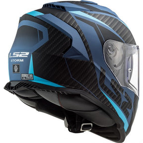 Casco Integral Ls2 Ff800 Storm Racer II Azul Mate