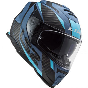 Casco Integral Ls2 Ff800 Storm Racer II Azul Mate