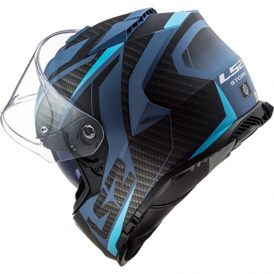 Casco Integral Ls2 Ff800 Storm Racer II Azul Mate