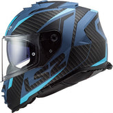 Casco Integral Ls2 Ff800 Storm Racer II Azul Mate