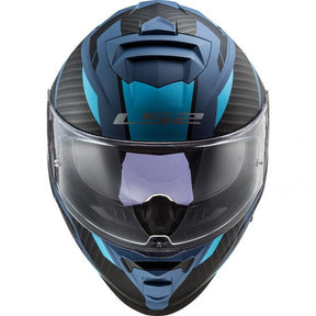 Casco Integral Ls2 Ff800 Storm Racer II Azul Mate