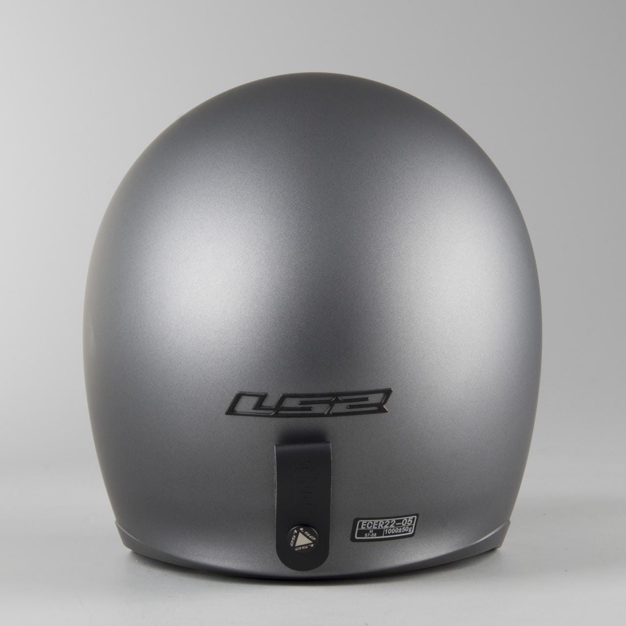 Casco LS2 Spitfire Solid Titanium Mate OF599